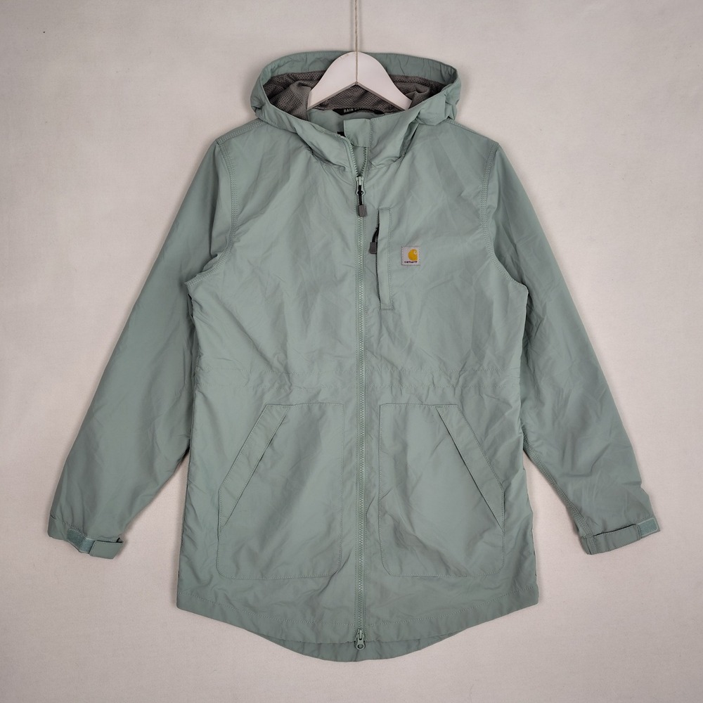 Carhartt Rain Defender Relaxed Fit Lightweight Jacket Sage Green OC4221-W Small